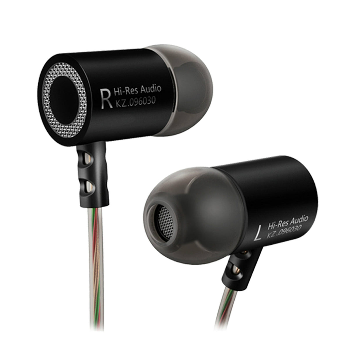 Schwarze KZ Z1 High-End In-Ear-Kopfhörer mit Hardcase