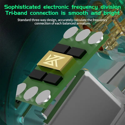 KZ AS16 Pro Premium High-End Professional 16 Treiber HiFi In-Ear Kopfhörer