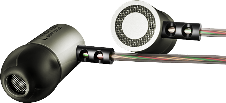 KZ ED4 In-Ear-Kopfhörer Gunmetal-Silber mit Hardcase
