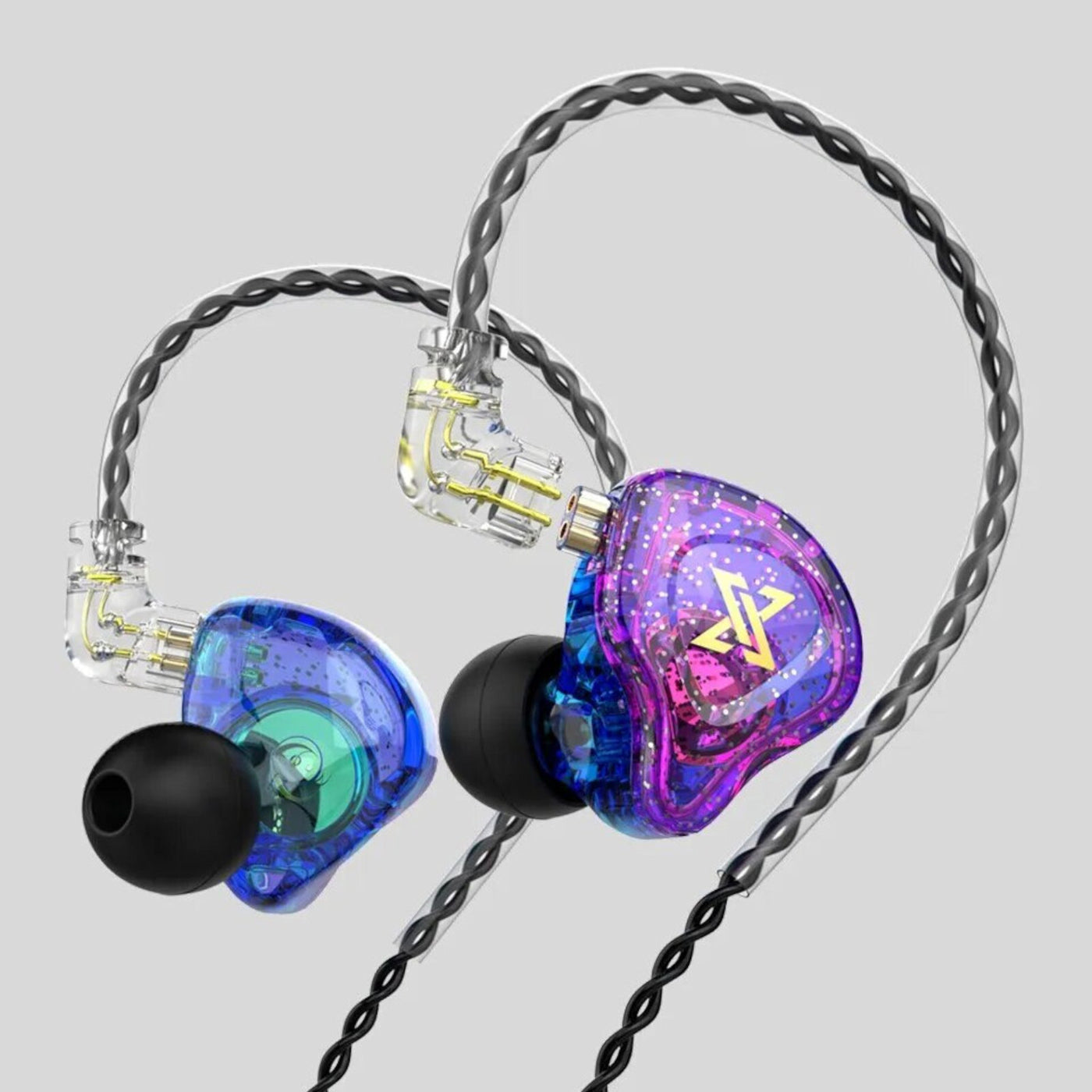 Premium Headset Kopfhörer QKZ-AK6 Max HiFi In-Ear-Headset Ohrhörer + Hardcase
