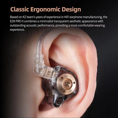 KZ EDX Pro X High-End Professional HiFi In-Ear Kopfhörer Headset