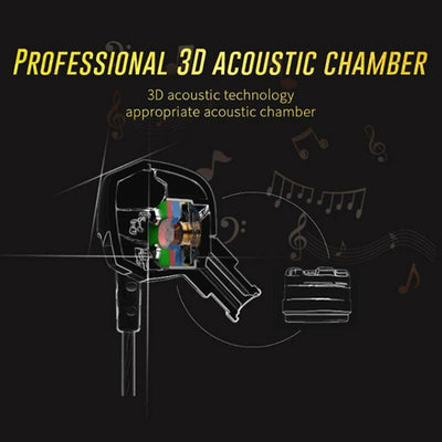 KZ HD9 Hi-Fi In-Ear Ohrhörer Premium Super Bass Sound, Earphone schwarz