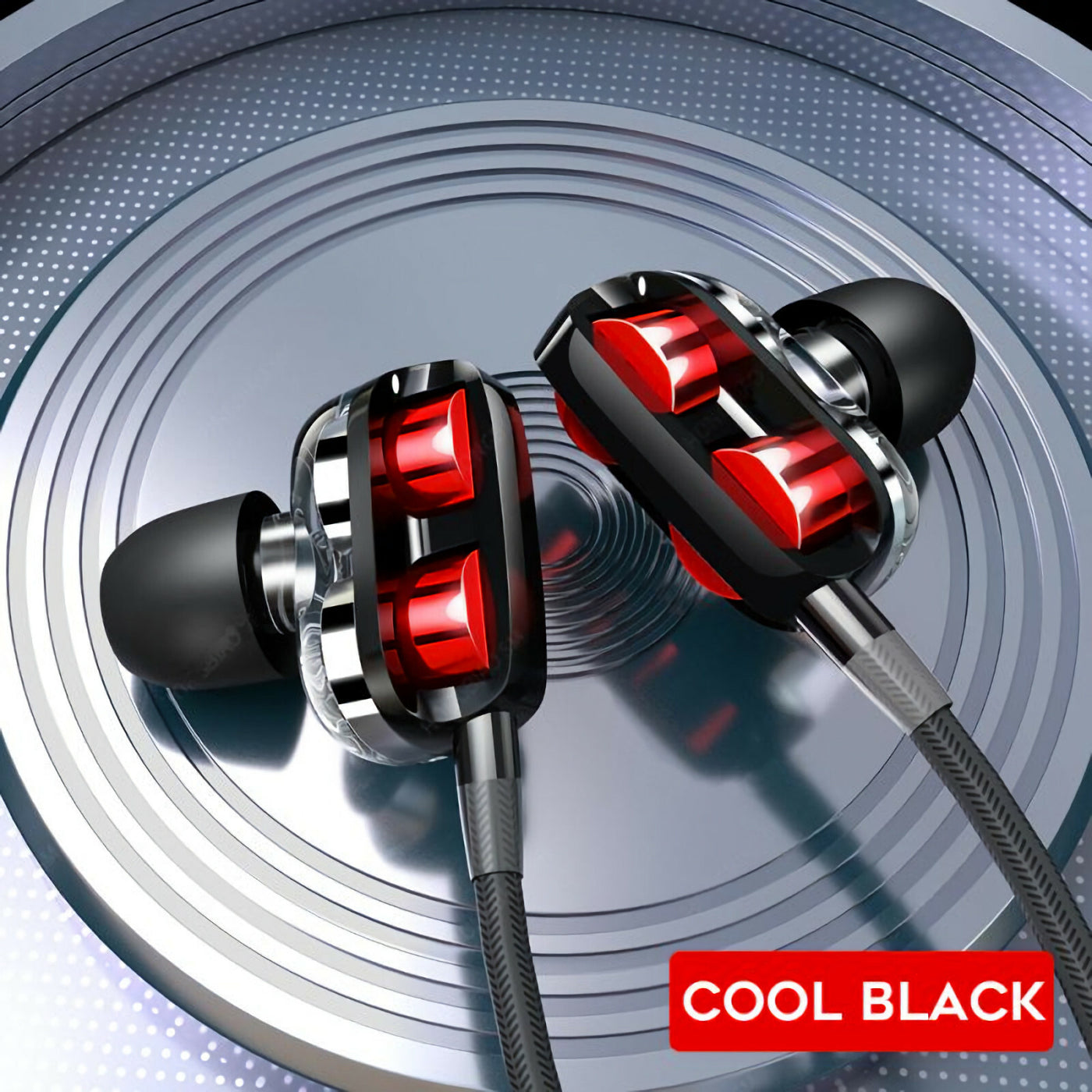 Super Bass In-Ear Doppeltreiber Kopfhörer X20 Ohrhörer Earphone Headset