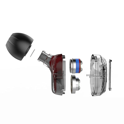 100% Original KZ ZSE blau High-End Professional HiFi Kopfhörer In-Ear Headset