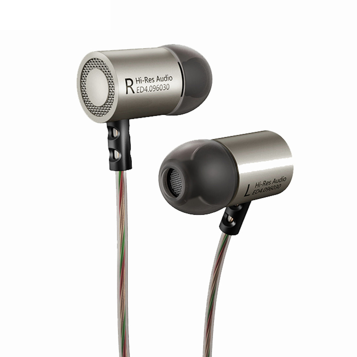 Original KZ ED4 HS gunmetal High-End Headset Kopfhörer In-Ear Hardcase Beats