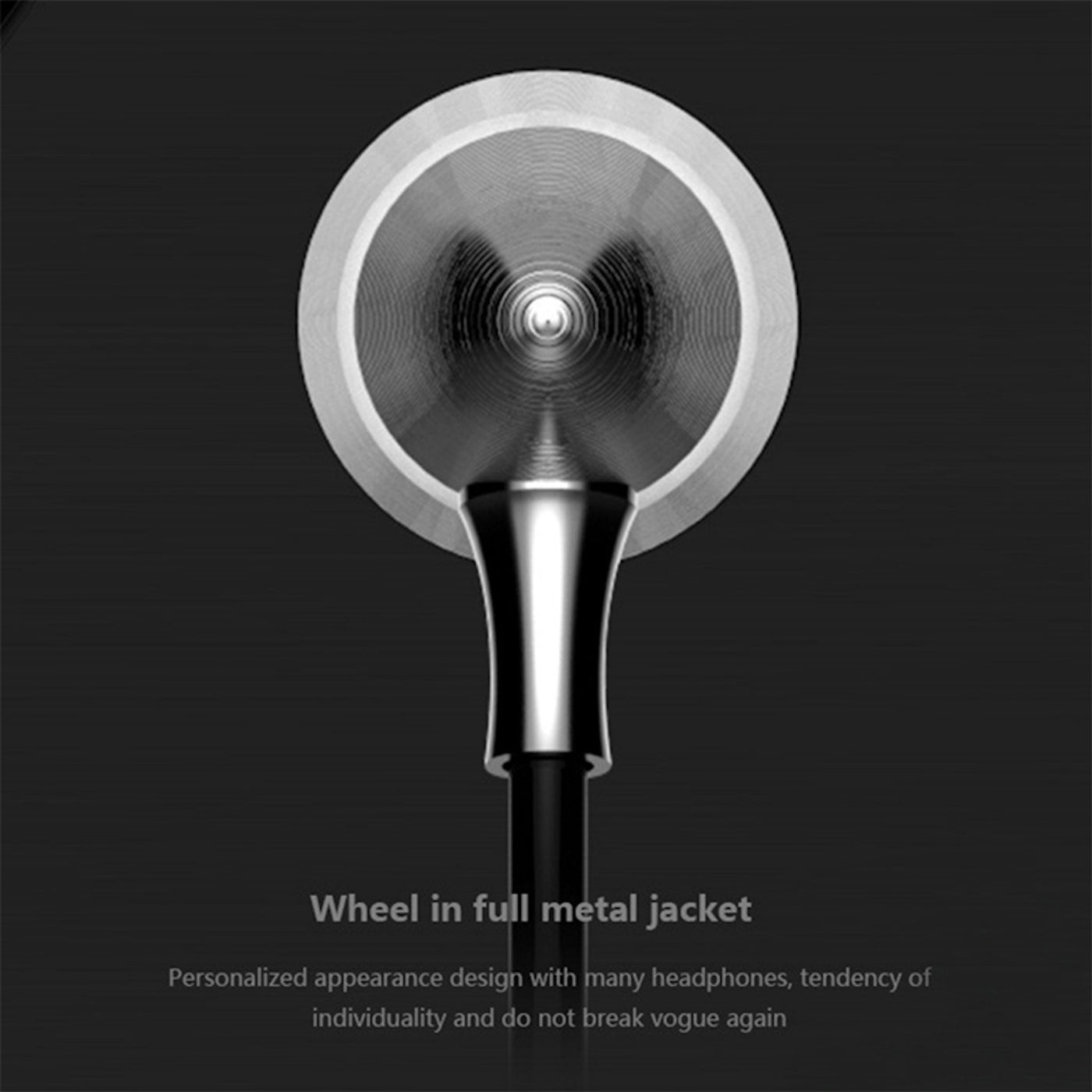 MEGABASS In-Ear Kopfhörer Earphone X6 Pro Silber Metal Version Beats