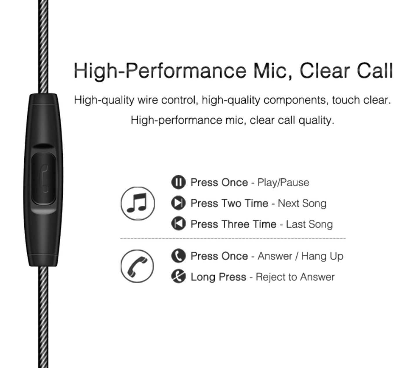 Premium Headset Kopfhörer QKZ-W3 12mm Treiber In-Ear-Headset Ohrhörer Magnetisch