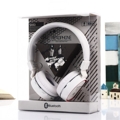 Super Bass Bluetooth Kopfhörer/Headset SH10 Wireless Headphone TF-Karte 3.5 mm