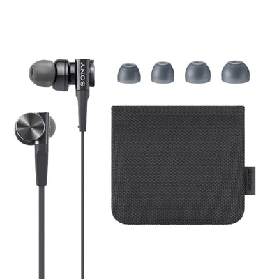 🎧 Sony MDR-XB75AP In-Ear Kopfhörer – EXTRA BASS | Mikrofon 🎶 Schwarz 💥