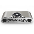 Grauer Bluedio TS-3 Turbine Bluetooth-Lautsprecher