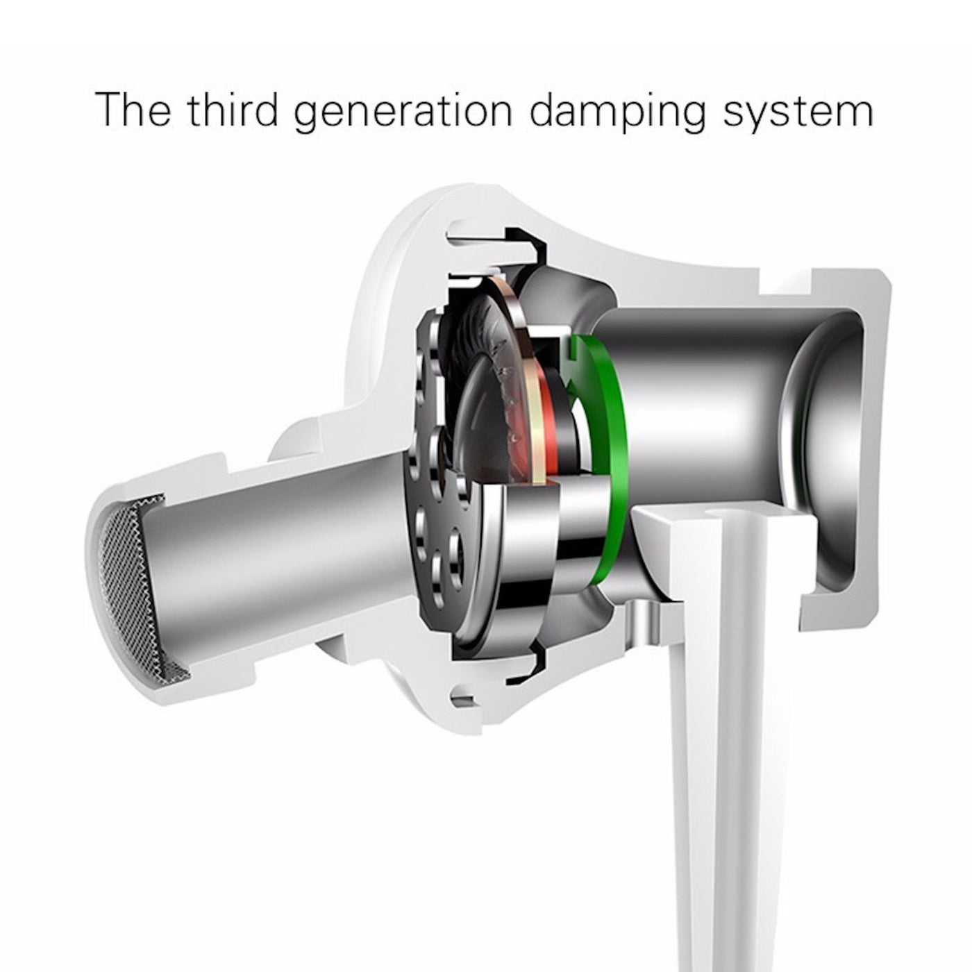 Original XIAOMI Piston Pro Basic Edition Kopfhörer Headset 3.5mm Schwarz