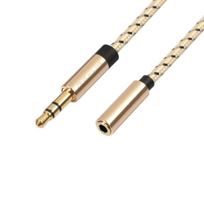 3m Audio Stereo Kopfhörer Verlängerungskabel 3,5mm Klinke Stecker > Buchse Nylon