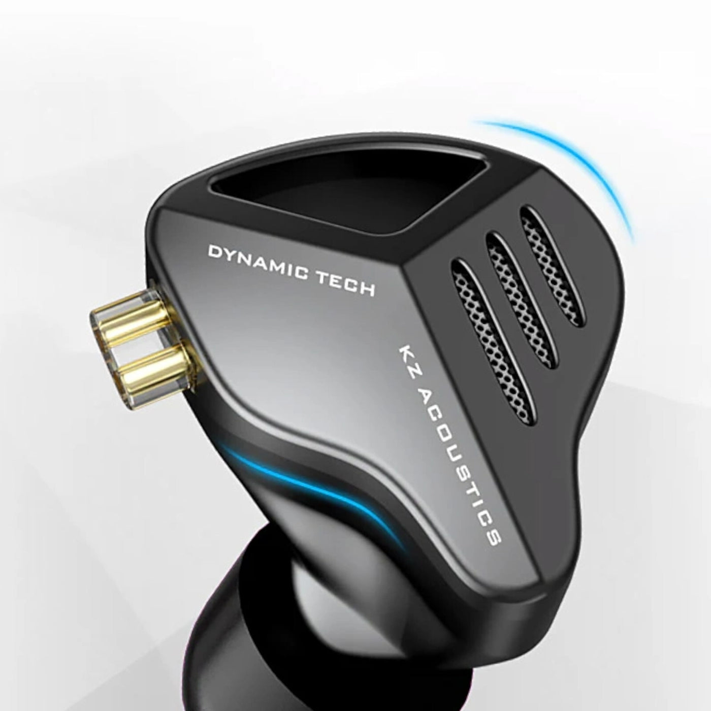 100% Original KZ ZVX High-End Professional HiFi In-Ear Kopfhörer Schwarz
