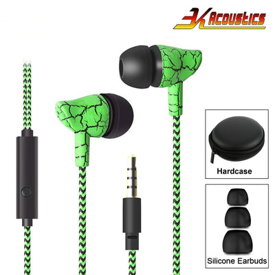 Super Bass In-Ear Kopfhörer Cracked Style Headset Earphone Headphone Cool