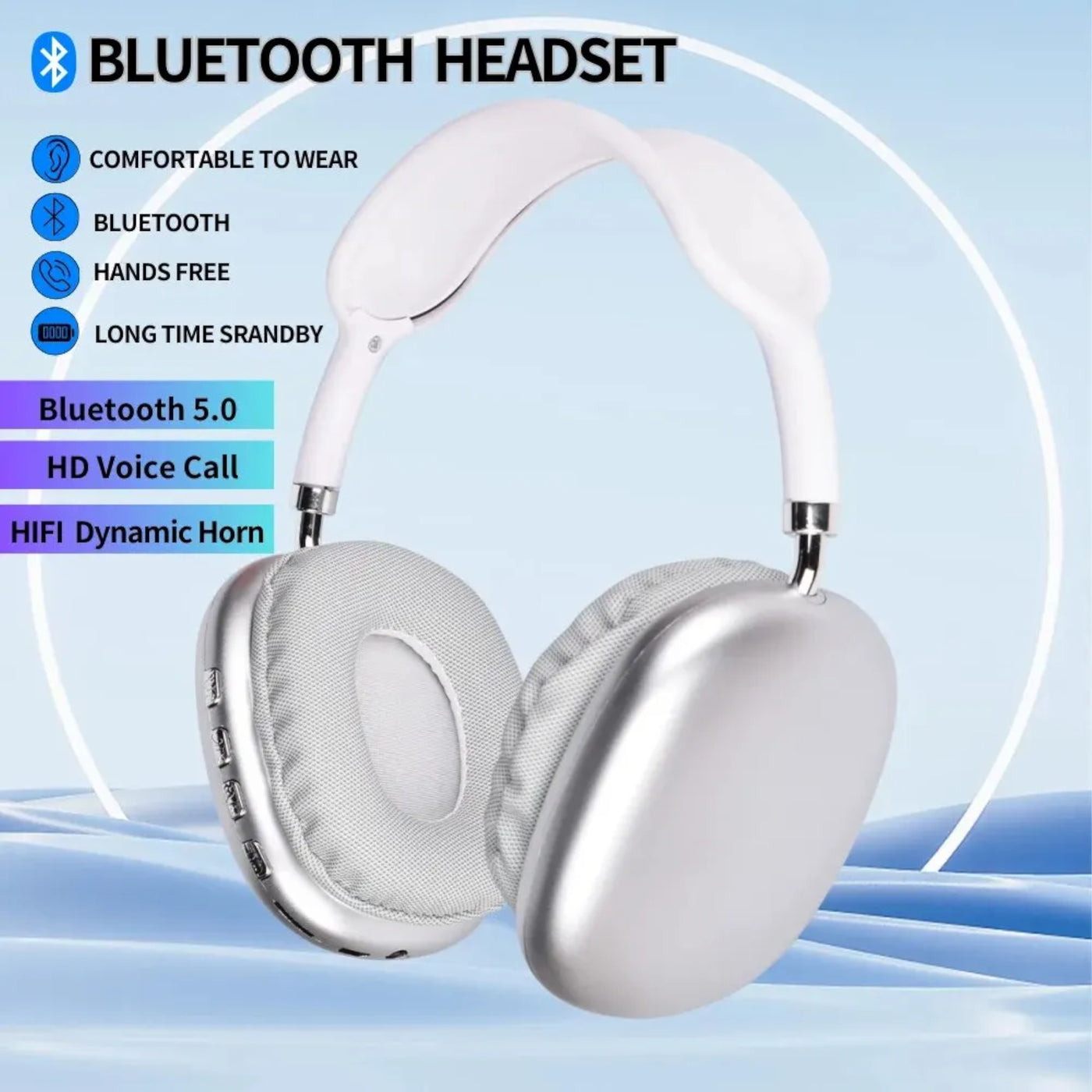 Wireless Bluetooth 5.1 Kopfhörer P9 Pro Over Ear Stereo Headset