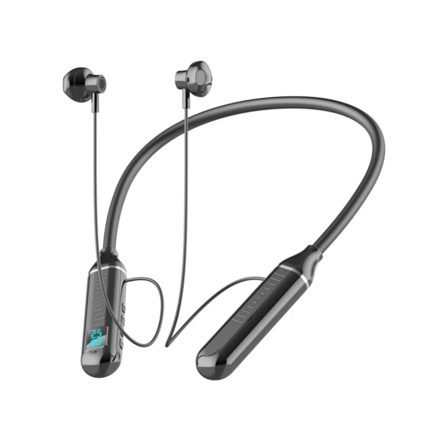 Sport Bluetooth In-Ear Kopfhörer G02 Headset mit Display IPX5 Wireless v5.2