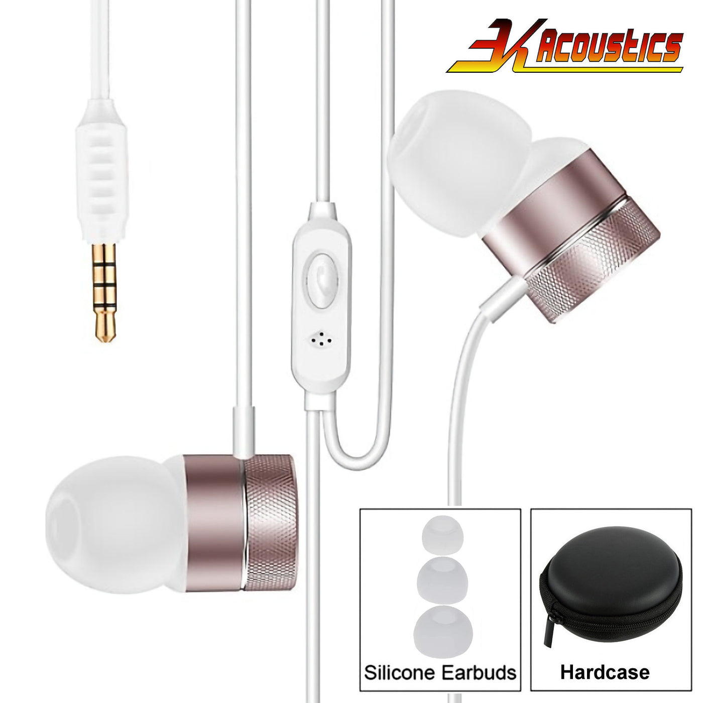 Baseus H4 Megabass In-Ear Kopfhörer Headset Earphone Headphone schwarz silber