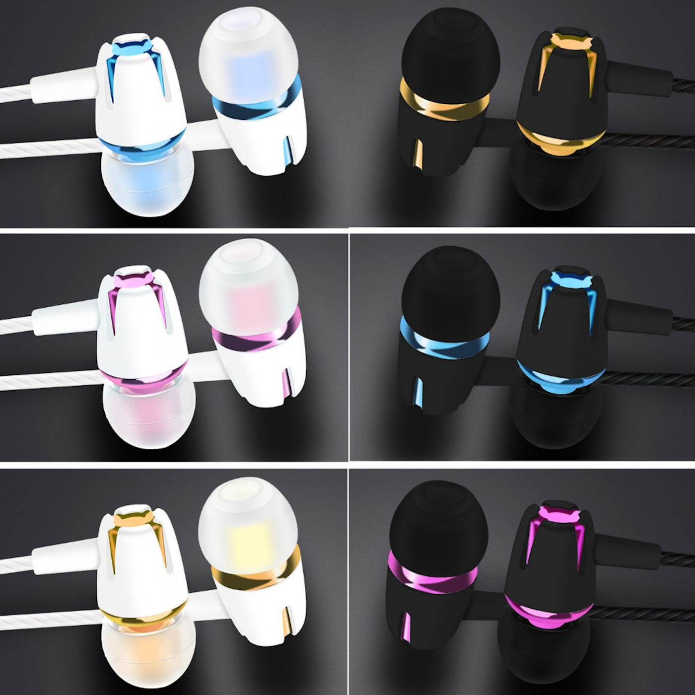 Super Bass In-Ear Kopfhörer Ohrhörer S9 Headset Earphone Headphone + Tasche