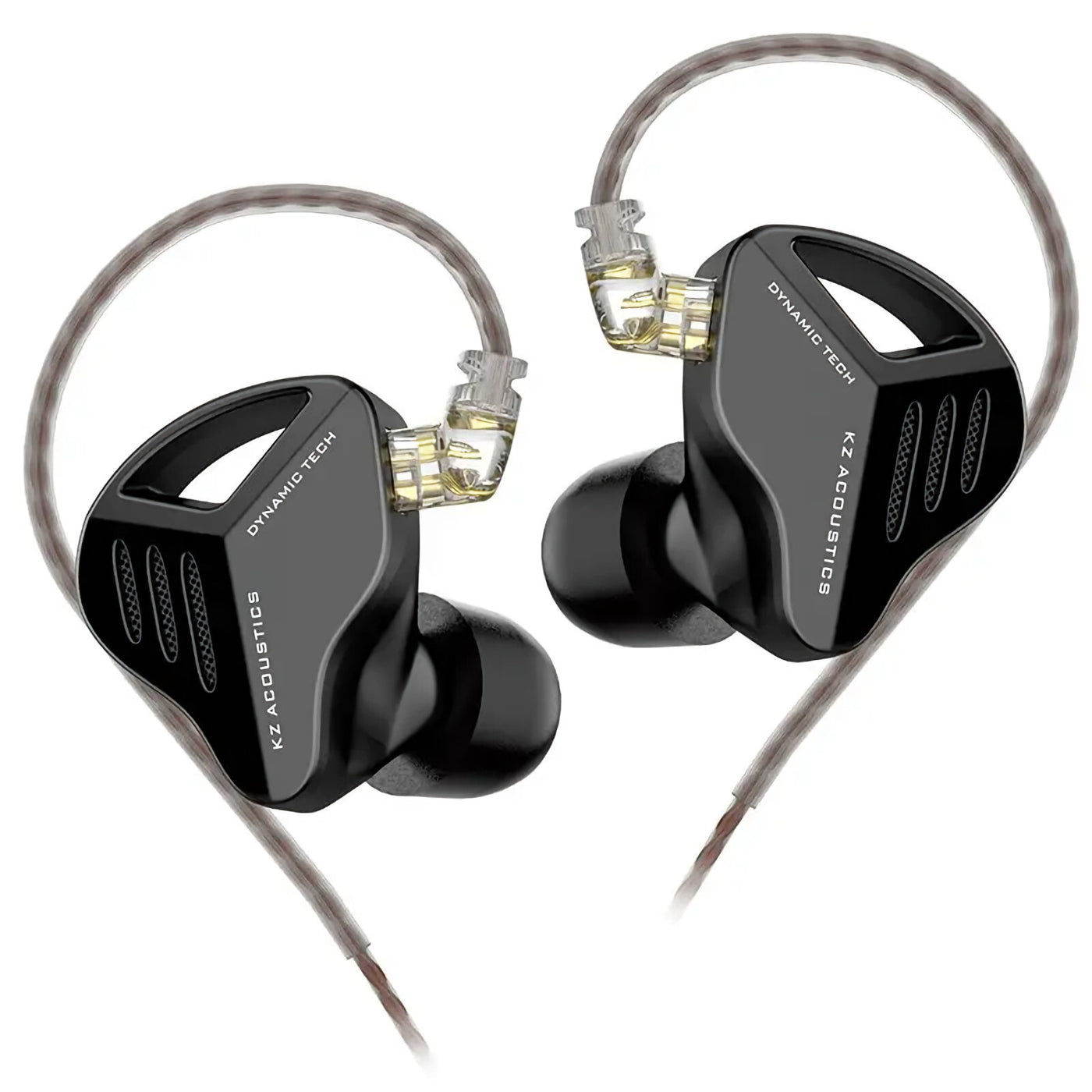 100% Original KZ ZVX High-End Professional HiFi In-Ear Kopfhörer Schwarz
