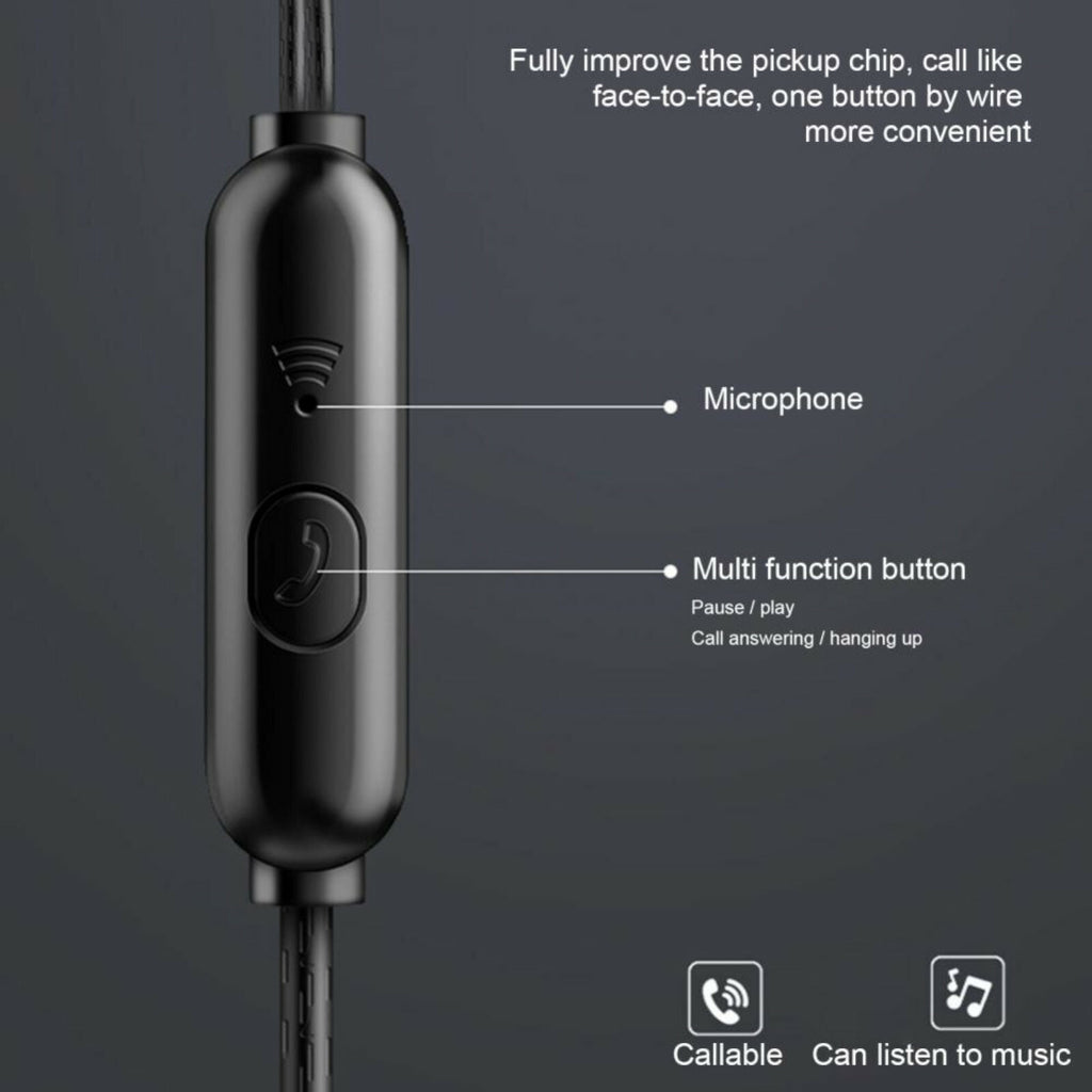 A03 kabelgebundene In-Ear-Kopfhörer mit Hardcase