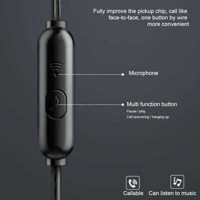 Super Bass In-Ear Kopfhörer Ohrhörer A03 Headset Earphone Headphone + Hardcase