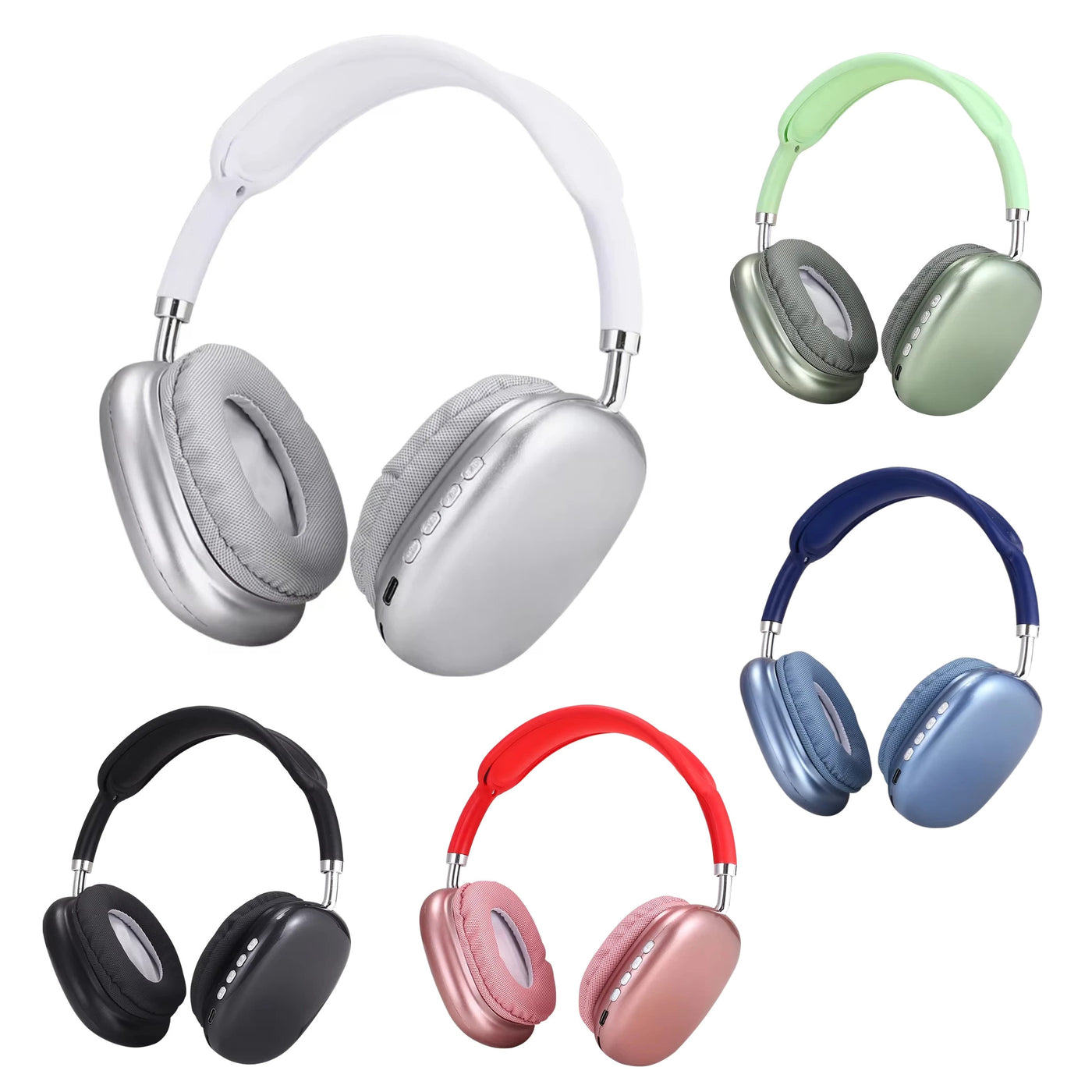 Wireless Bluetooth 5.1 Kopfhörer P9 Pro Over Ear Stereo Headset