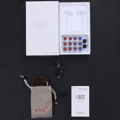 High-End In-Ear Headset 3 Unit Drive Professional HiFi Kopfhörer Micro i8