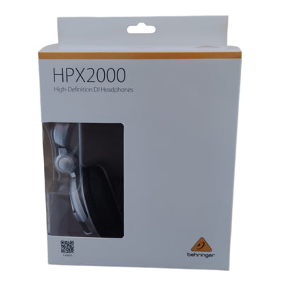 Behringer HPX2000 DJ Kopfhörer Kabelgebunden Musik Silber Schwarz