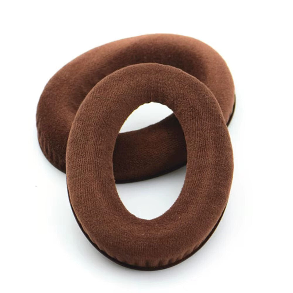 Velour Ohrpolster für Sennheiser Kopfhörer HD559 HD569 HD598 HD599 Braun