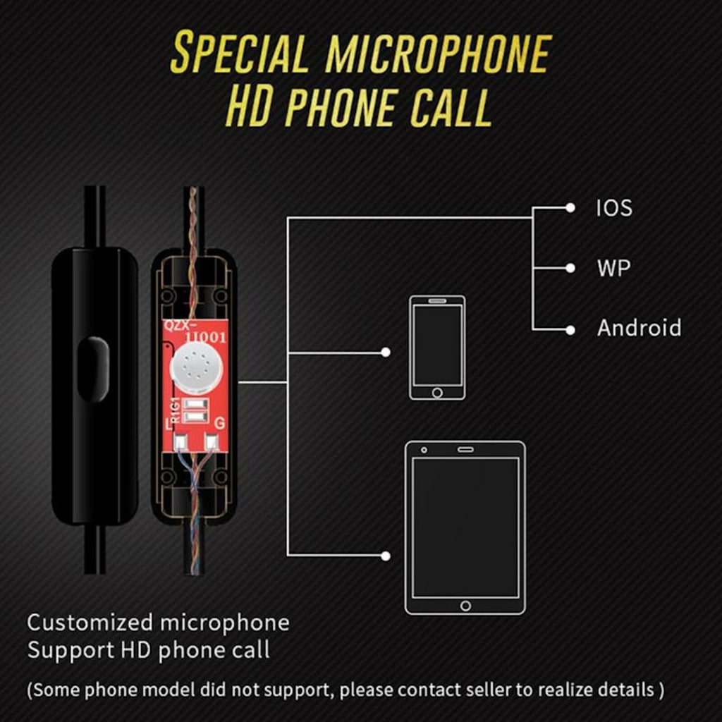Weißes KZ HD9 Sport In-Ear-Headset
