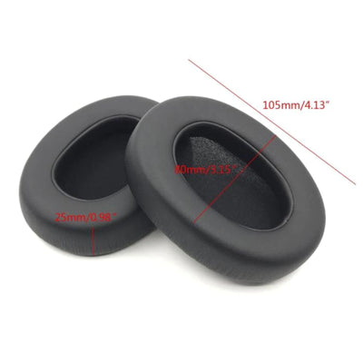 Ohrpolster für Kopfhörer AKG K361 K361BT K371 K371BT Kunstleder schwarz