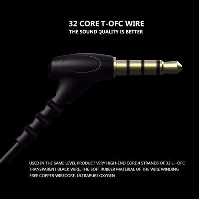 MEGABASS In-Ear Kopfhörer Earphone X6 Pro Schwarz Metal Version Beats