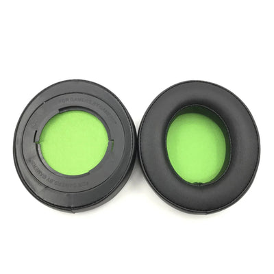 Ohrpolster Ear Pads für Razer Kraken Pro 7.1 V2 Gaming Headset schwarz grün
