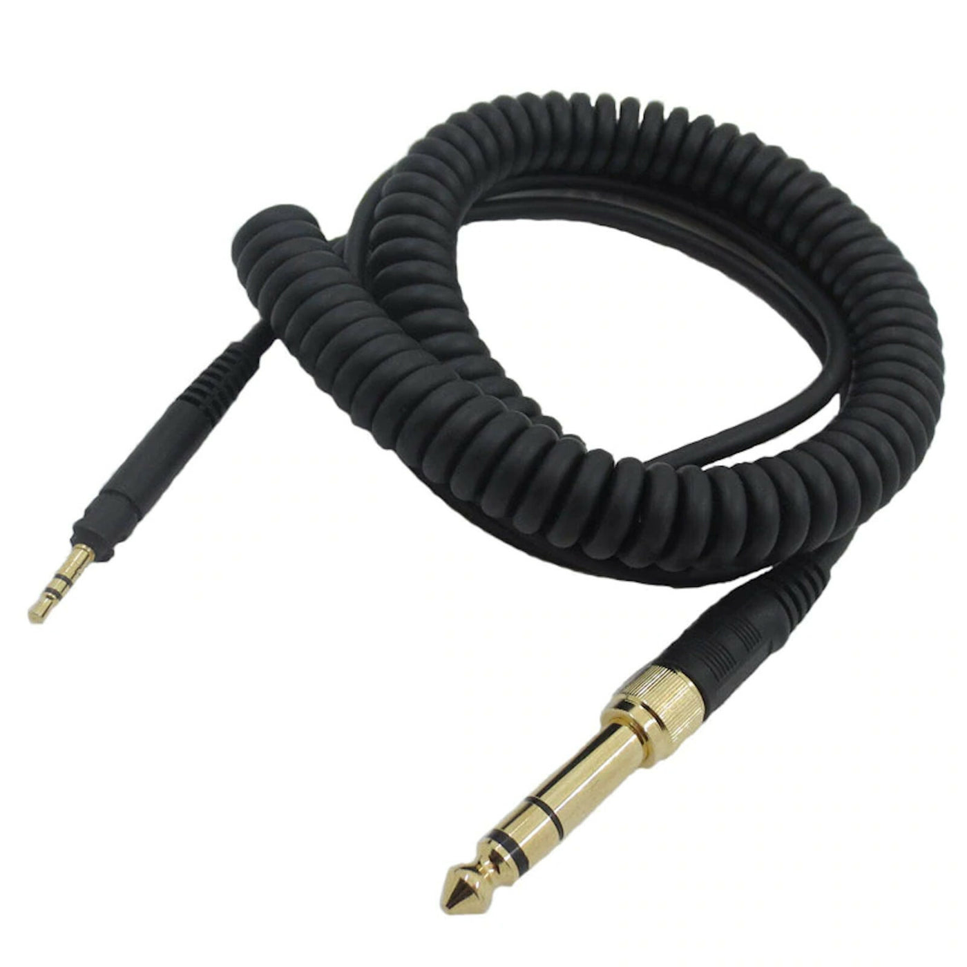 1,4-2,8m Audio Spiral Anschlusskabel Audio Technica Pioneer Sennheiser ...