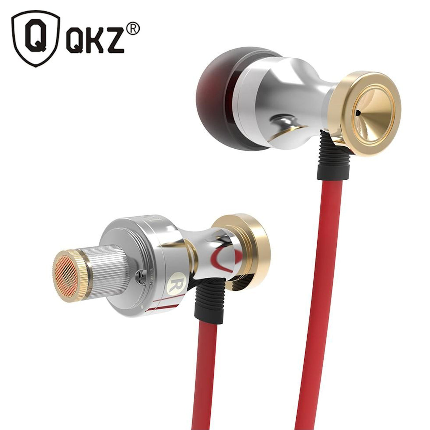 Premium Headset Kopfhörer QKZ-KD1 Pro HiFi In-Ear-Headset Ohrhörer