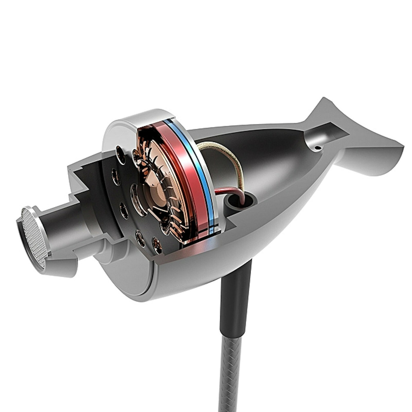 Super Bass Headset Kopfhörer QKZ DT2 HS In-Ear Ohrhörer Full Bass + Hardcase