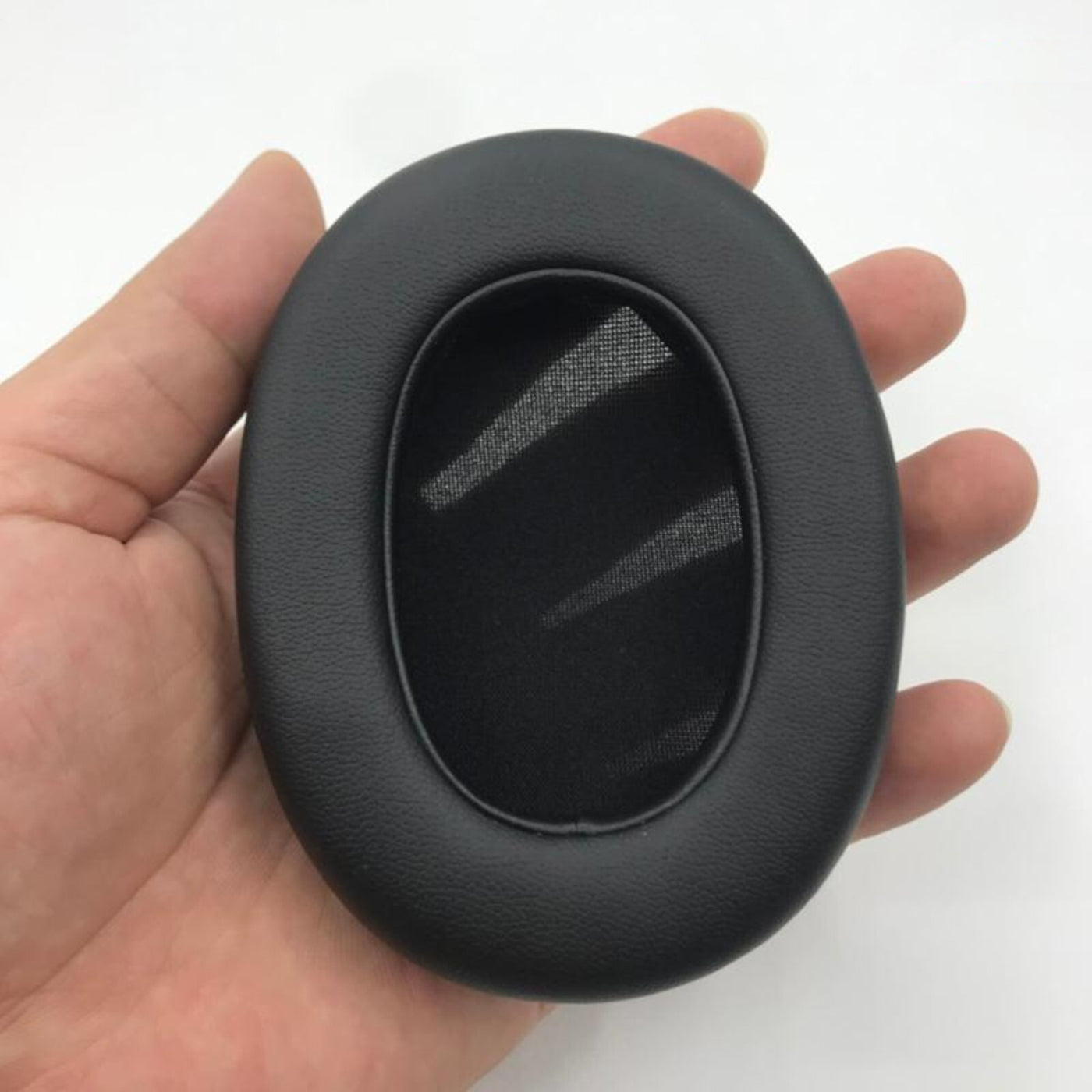 Ohrpolster für Kopfhörer AKG K361 K361BT K371 K371BT Kunstleder schwarz