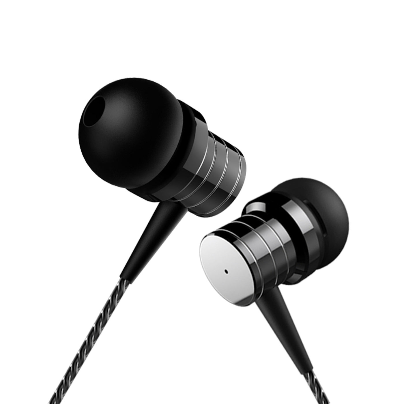 Super Bass In-Ear Kopfhörer Earphone mit Mikrofon PTM P15 Headset schwarz