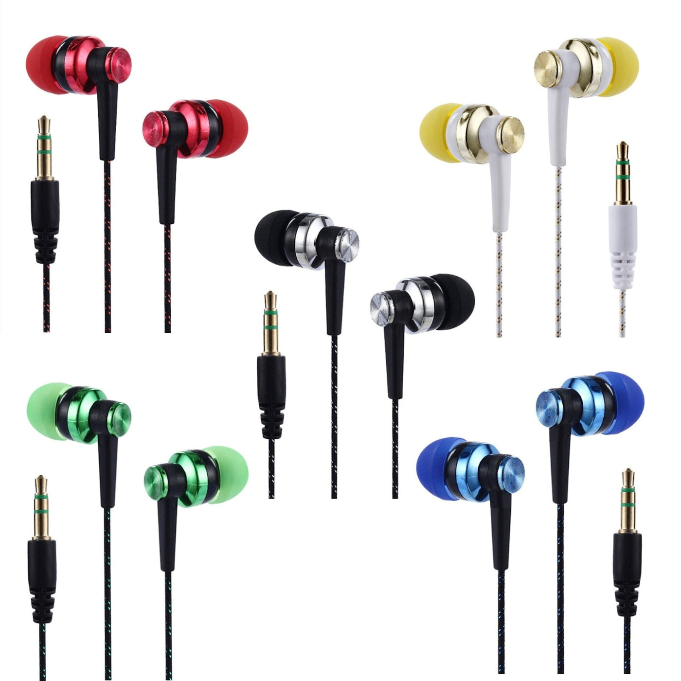 Super Bass Metall Kopfhörer S26 Belly In-Ear Ohrhörer Earphone Case