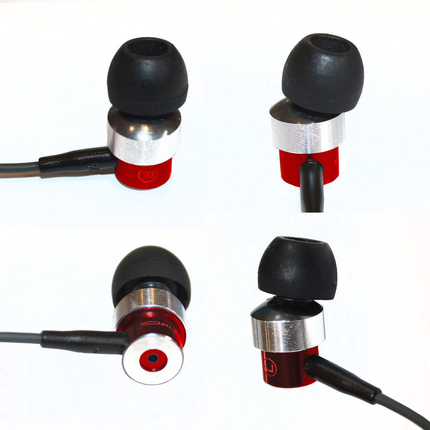 KZ Pro 3 Hi-Fi In-Ear Ohrhörer Premium Super Bass Sound, Earphone Headset rot