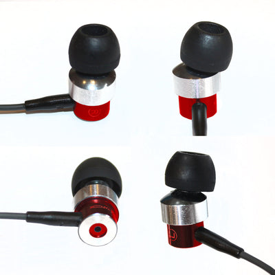 KZ Pro 3 Hi-Fi In-Ear Ohrhörer Premium Super Bass Sound, Earphone Headset rot