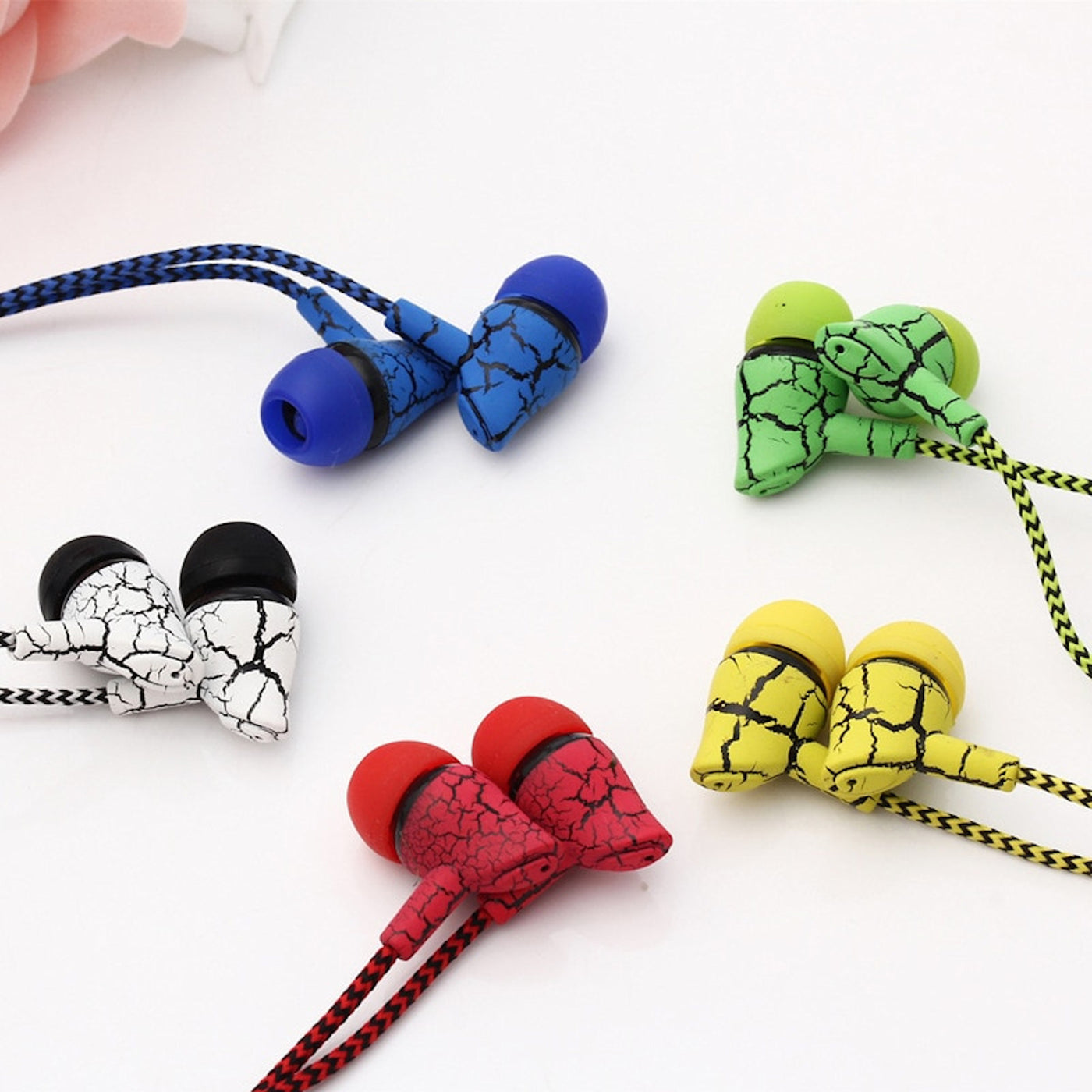 Super Bass In-Ear Kopfhörer Cracked Style Headset Earphone Headphone Cool