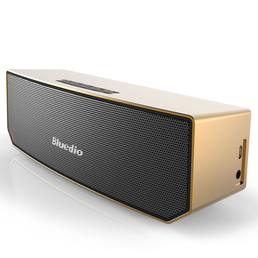 Goldener Bluedio BS-3 Mini Bluetooth-Lautsprecher