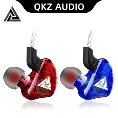 Premium Headset Kopfhörer QKZ CK5 HiFi In-Ear-Headset Ohrhörer + Hardcase