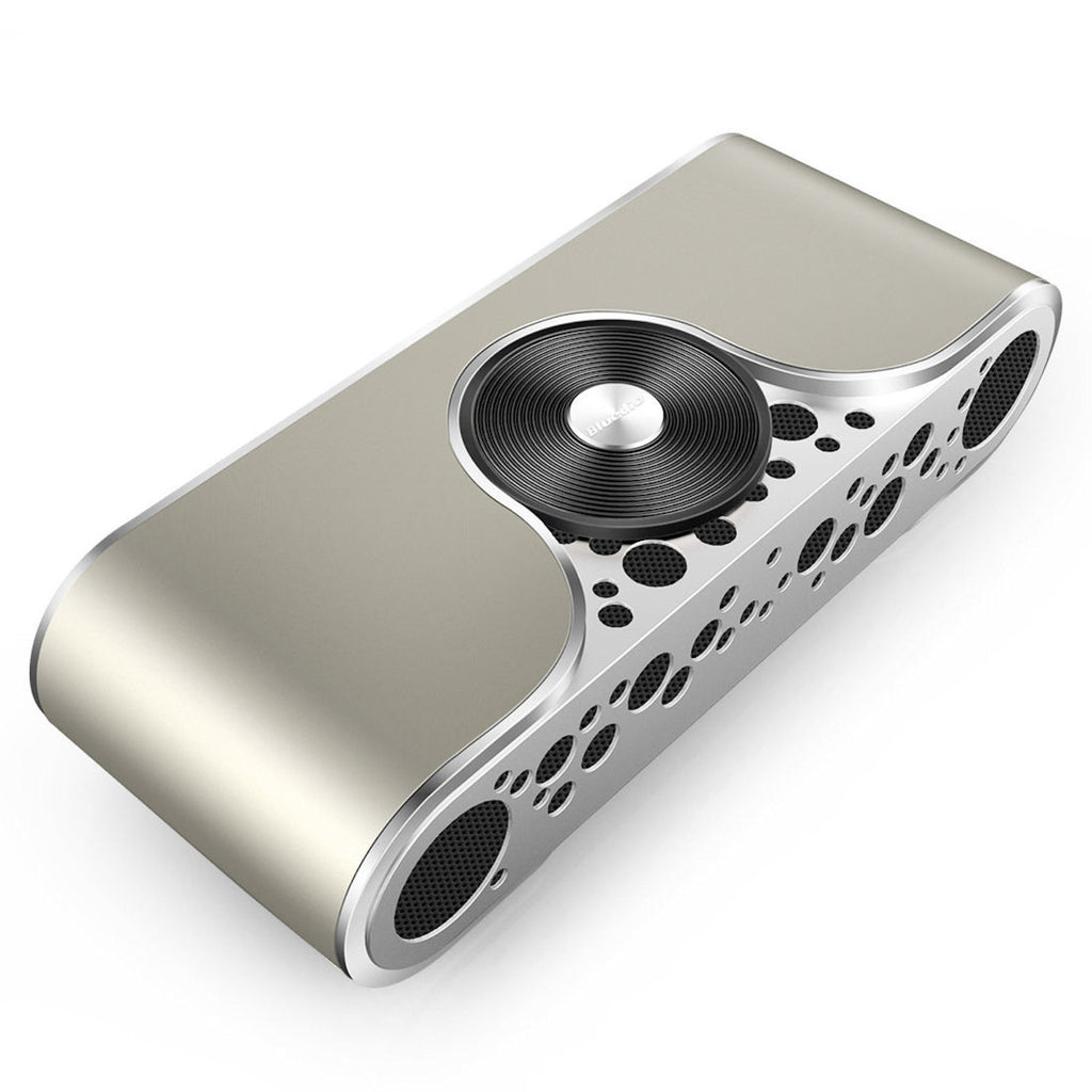 Grauer Bluedio TS-3 Turbine Bluetooth-Lautsprecher