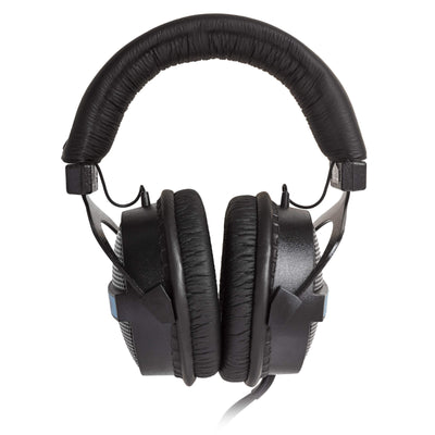 Superlux HD330 Stereo Kopfhörer Schwarz Silber mit Zubehör 6.3 mm Adapter Neu