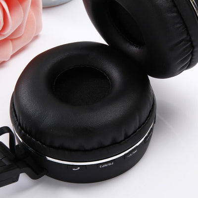 Bluetooth Kopfhörer/Headset SH17 Wireless Headphone TF-Karte 3.5 mm schwarz