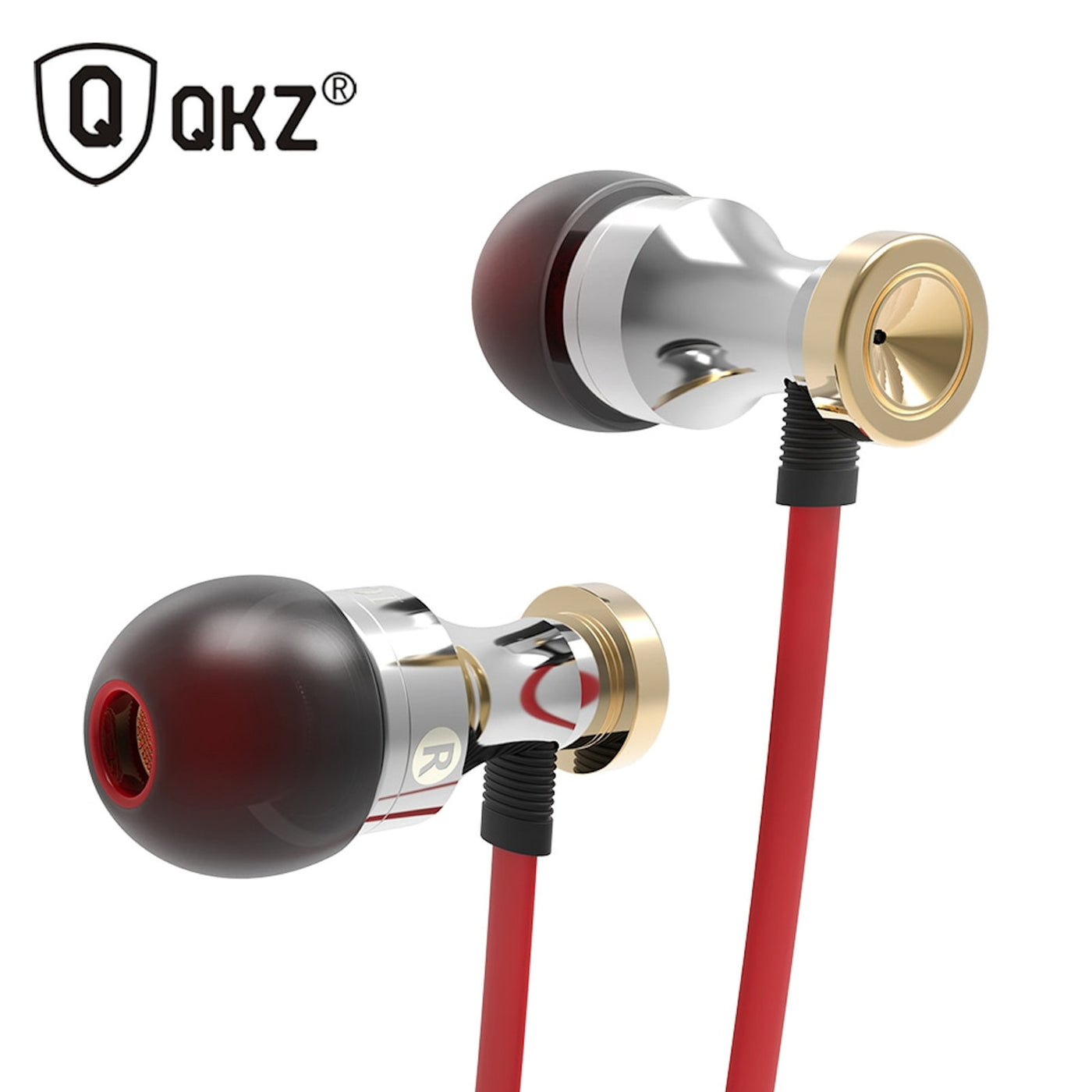 Premium Headset Kopfhörer QKZ-KD1 Pro HiFi In-Ear-Headset Ohrhörer