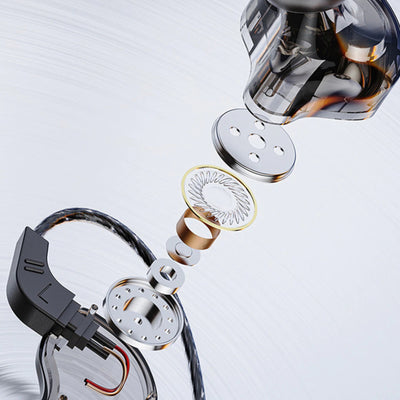 Original 3K X2 HD Professional HiFi Kopfhörer Headset Premium In-Ear Rot