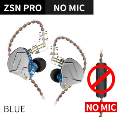 KZ ZSN Pro Premium High-End Hybrid Treiber HiFi In-Ear Kopfhörer Headset